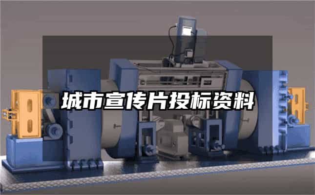 城市宣传片投标资料