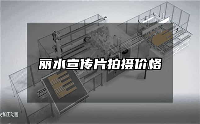 丽水宣传片拍摄价格